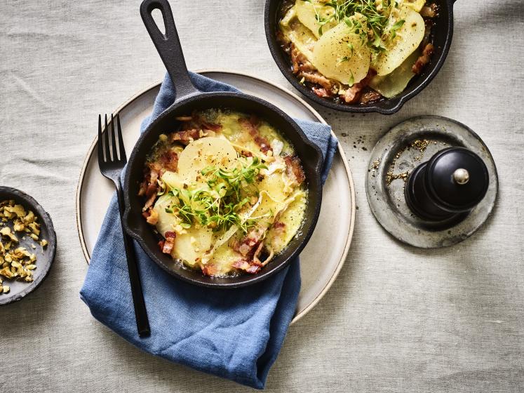 poire, pancetta, spar