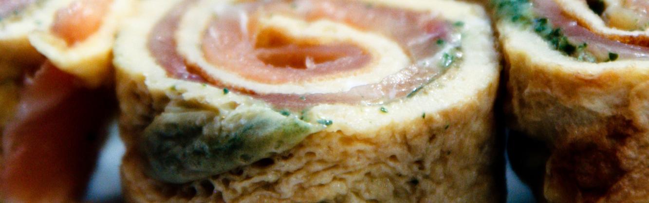 Roulades d&amp;#39;omelette au saumon | Spar