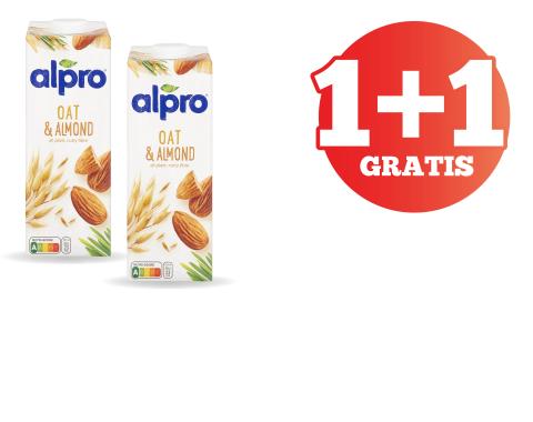 promo, korting, alpro, drink, haver, amandel, spar.be