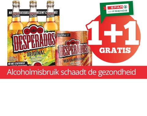promo, korting, desperados, spar.be