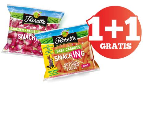 promo, korting, florette, snacking, spar.be