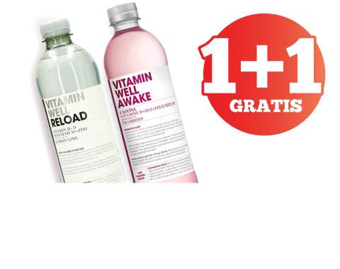 promo, korting, Vitamin Well, vitaminewater, assortiment, spar.be