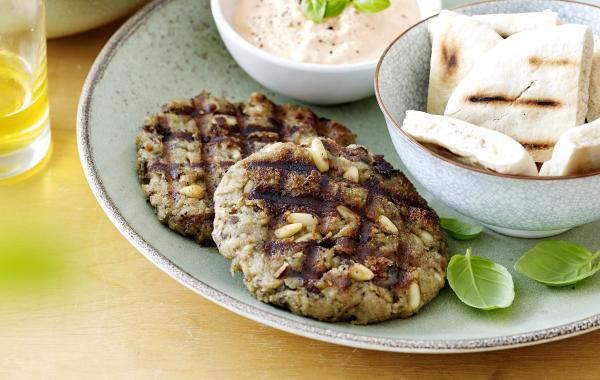 vegetarisch, burger, aubergine, bbq, barbecue, Zomer, Powerfood, spar.be