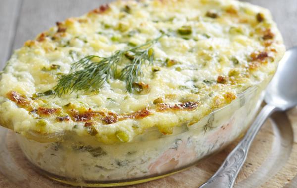 Vis, visschotel, Puree, stoemp, Ovengerecht, spar.be