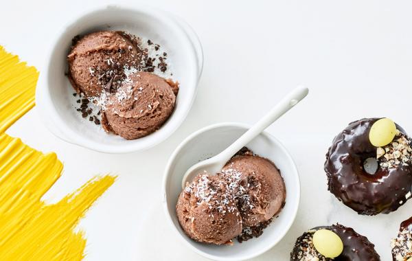Sorbet, Baileys, fris, ijs, Baileys sorbet, dessert, fris, foodie, bijgerecht, spar.be