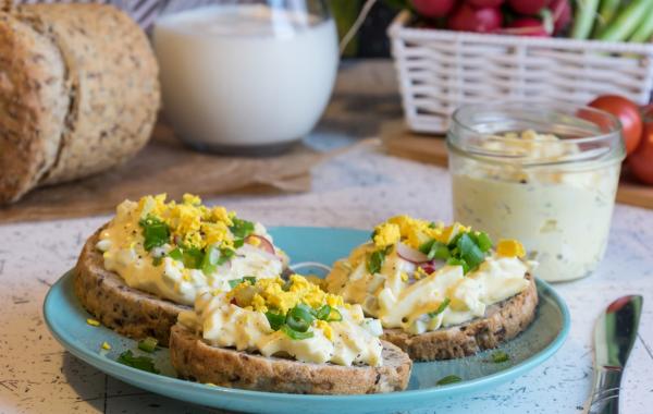 eiersalade, smeersalade, ei, bacon, truffel, foodie, truffelolie, brunch, broodje, sandwich, spar.be