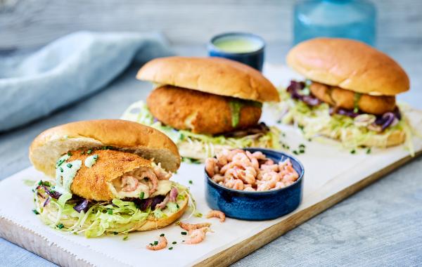 Garnaal, grijze garnalen, broodje, garnaalkroket, kroket, comfort food, foodie, kaas, burger, spar.be