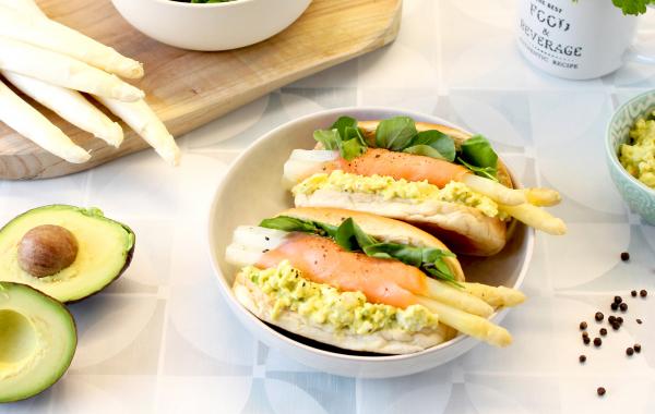 spar.be, spar, zalm, asperge, sandwich, belgische asperges, avocado, eiersla, eiersalade, lunch, lekker, licht, avocadosla
