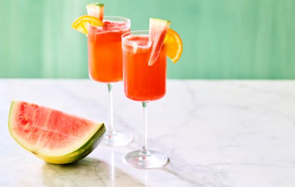 watermeloen, aperol, spritz, cocktail, zomerdrankje, zomer, fruit, spar.be