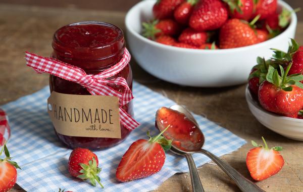 confituur, jam, gelei, zoet, aardbeien, fruit, eenvoudig, grootmoeders keuken, fruit, zonder suiker, geen suiker, spar.be