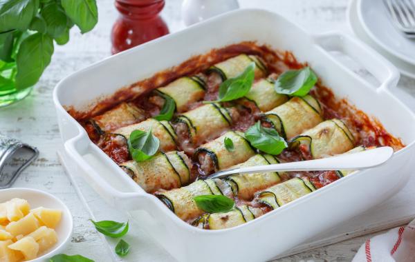 promo, korting, lasagne, courgette, veggie, vegetarisch, ricotta, kaas, vulling, powerfood, ovenschotel, courgetten, spar.be