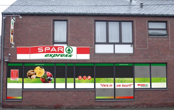 SPAR Express Tongeren, Supermarkt, Winkel, Gevel, SPAR.be