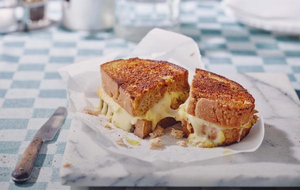 kaas, brood, kaasbrood, toast, snacks, croque, lunch, lunchidea, lekker van bij ons, Belgische kazen, Chimay, spar.be